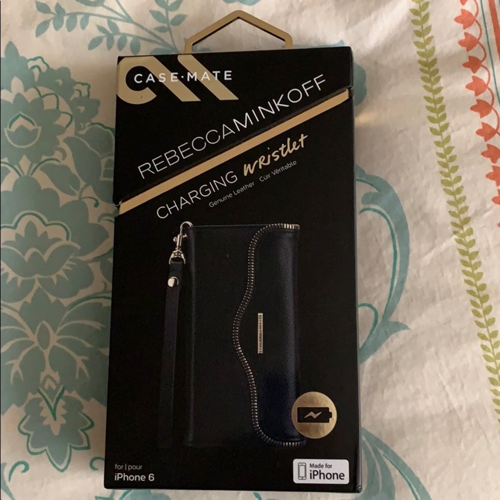Rebecca minkoff charging wristlet for IPhone 6